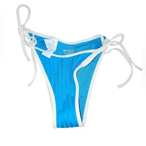 Aerie Tie Waist‎ Cheekiest Bikini Bottom Nwot Size Xs